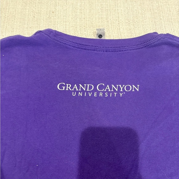 Grand Canyon University Purple Short Sleeve Tee - Picture 4 of 5